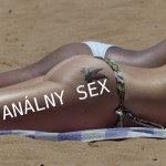 análny sex na pláži